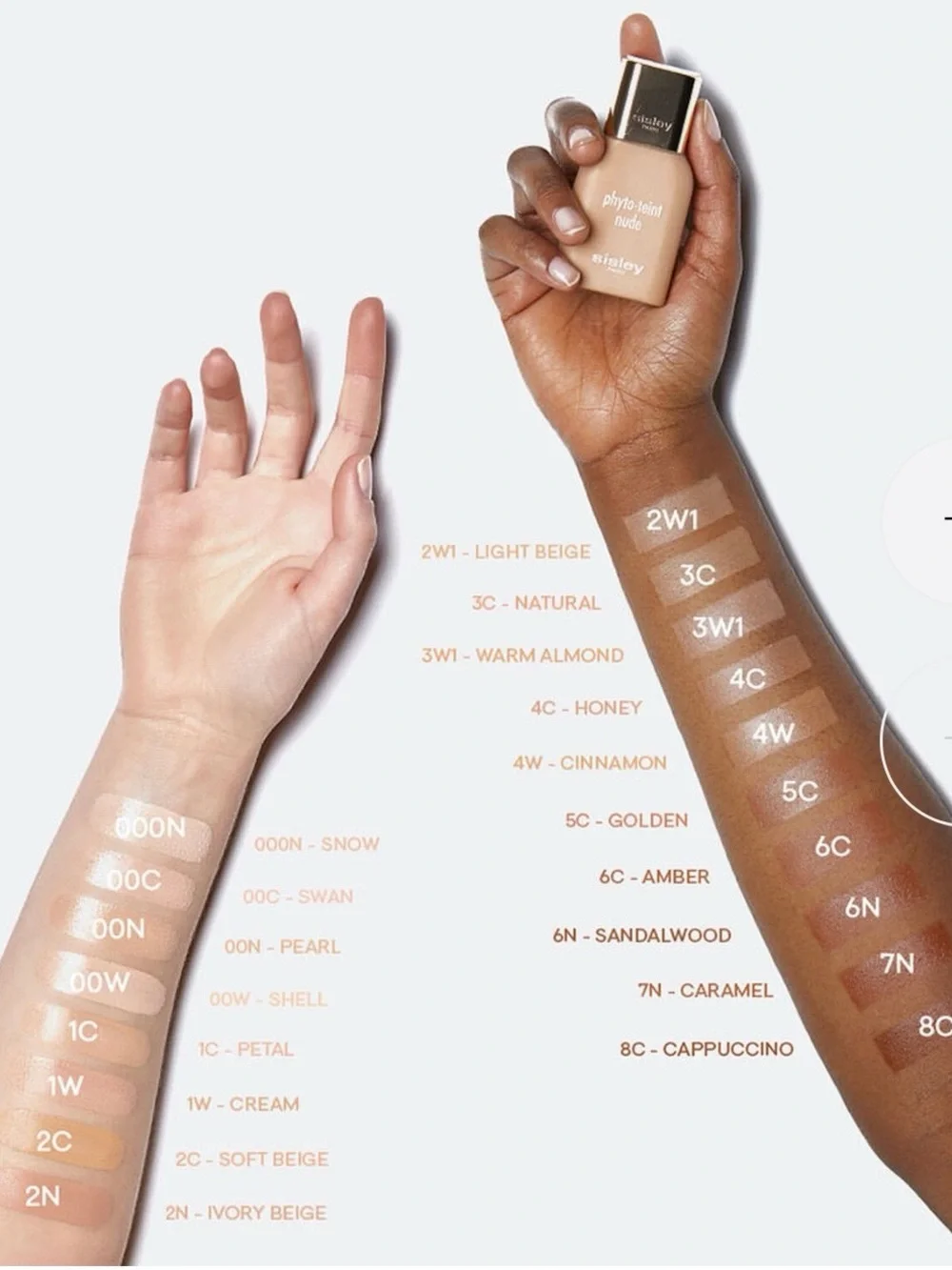 1W Cream SISLEY Phyto-Teint Nude Foundation